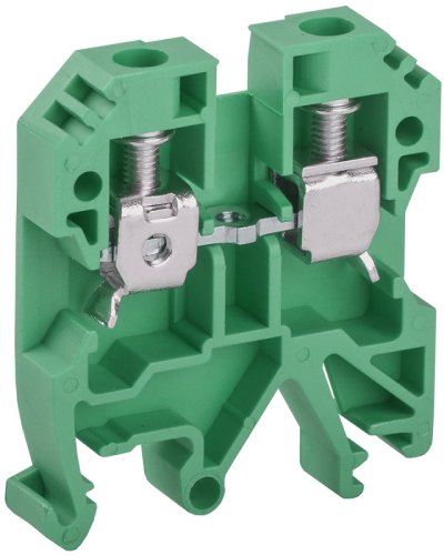 Клемма винтовая IEK КВИ-6 6мм2 зеленый фото Клемма винтовая IEK КВИ-6 6мм2 зеленый картинка